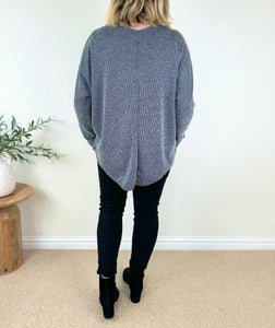 Fine Knit Lucia Necklace Top AW24