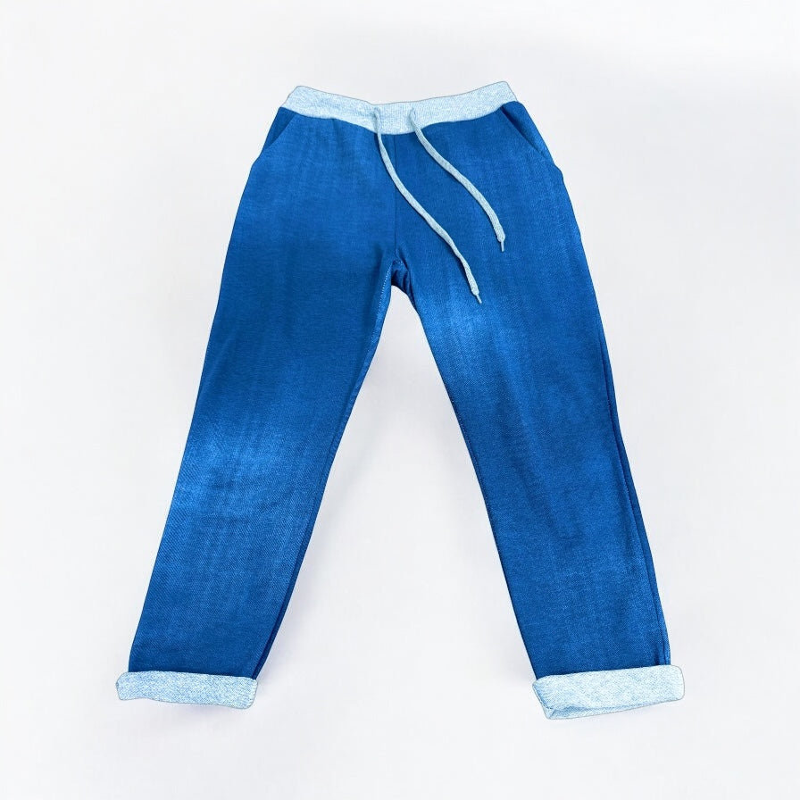 Denim Joggers - Denim