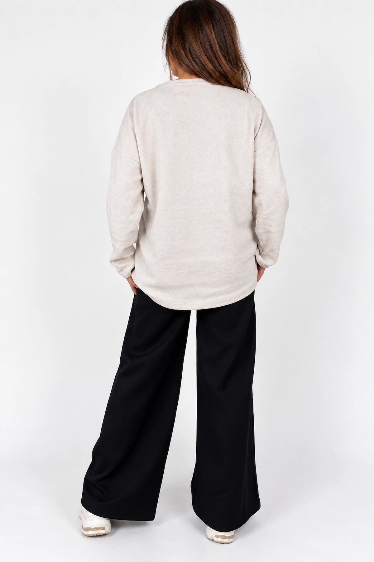 Double Pocket Drawstring Waist Carli Everyday Pants - Black