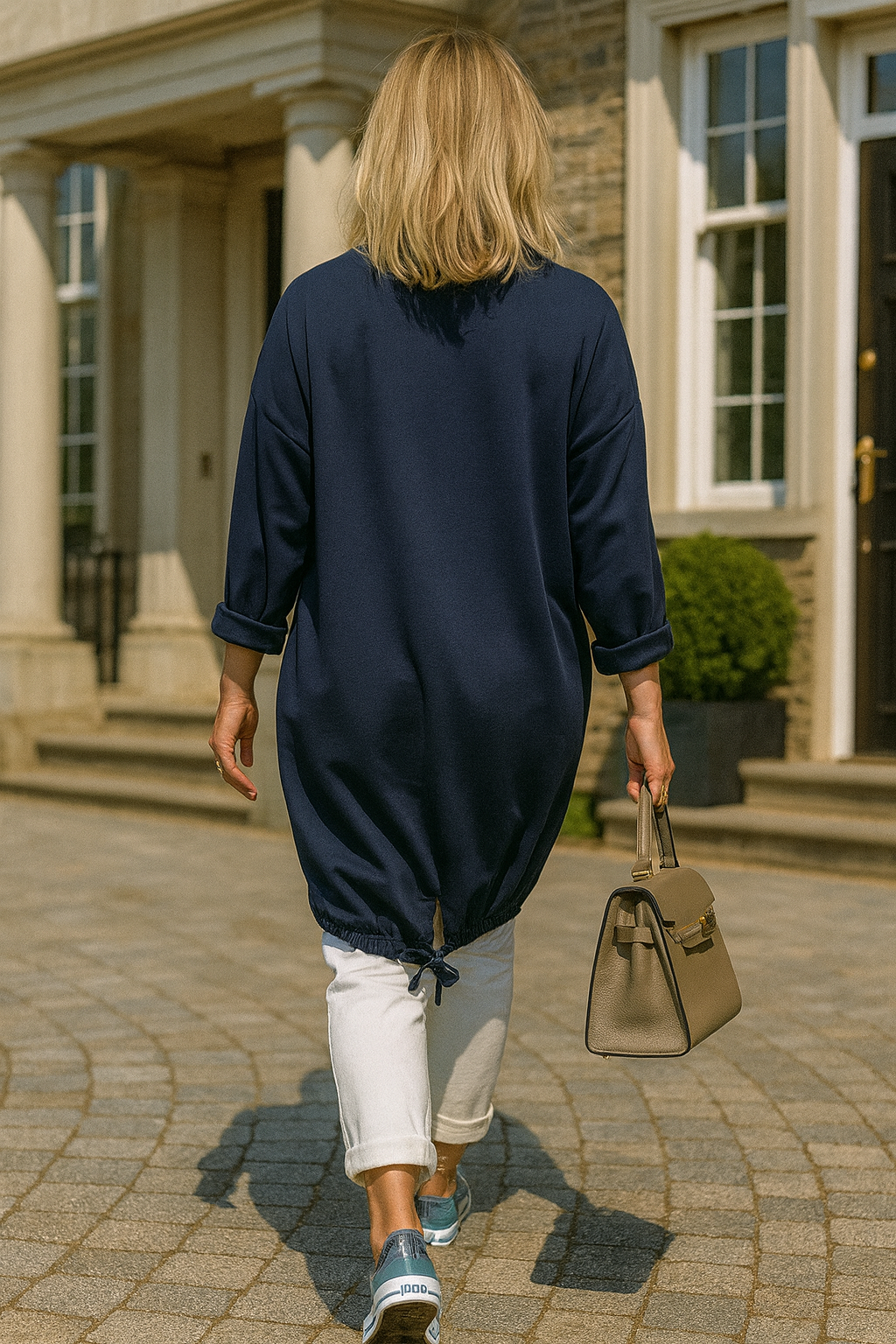 Norderney Badge Detail Sweatshirt - Navy