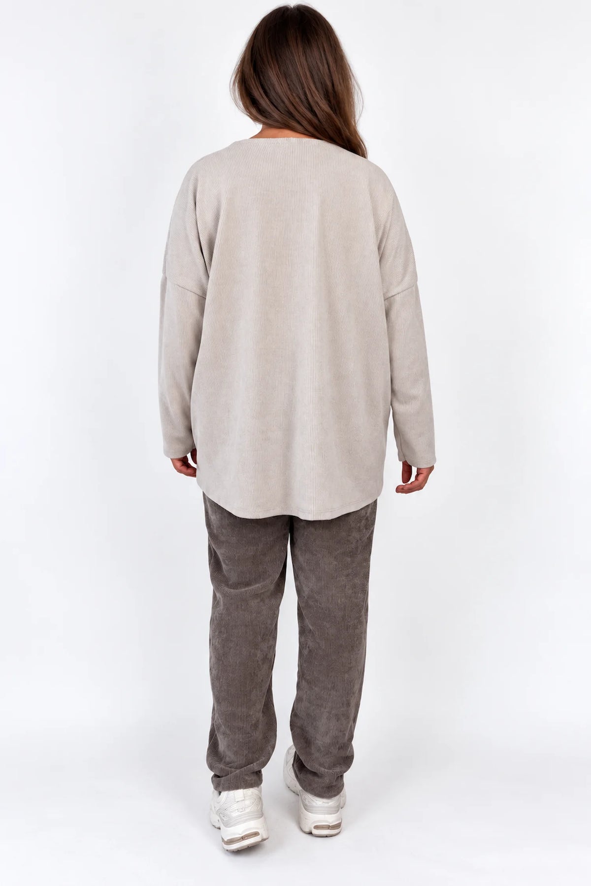 Chenille Double Pocket Bellia Pants - Mocha