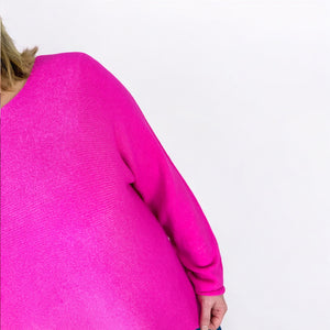 Soft Knit Spring Venice Jumper - Cerys Pink