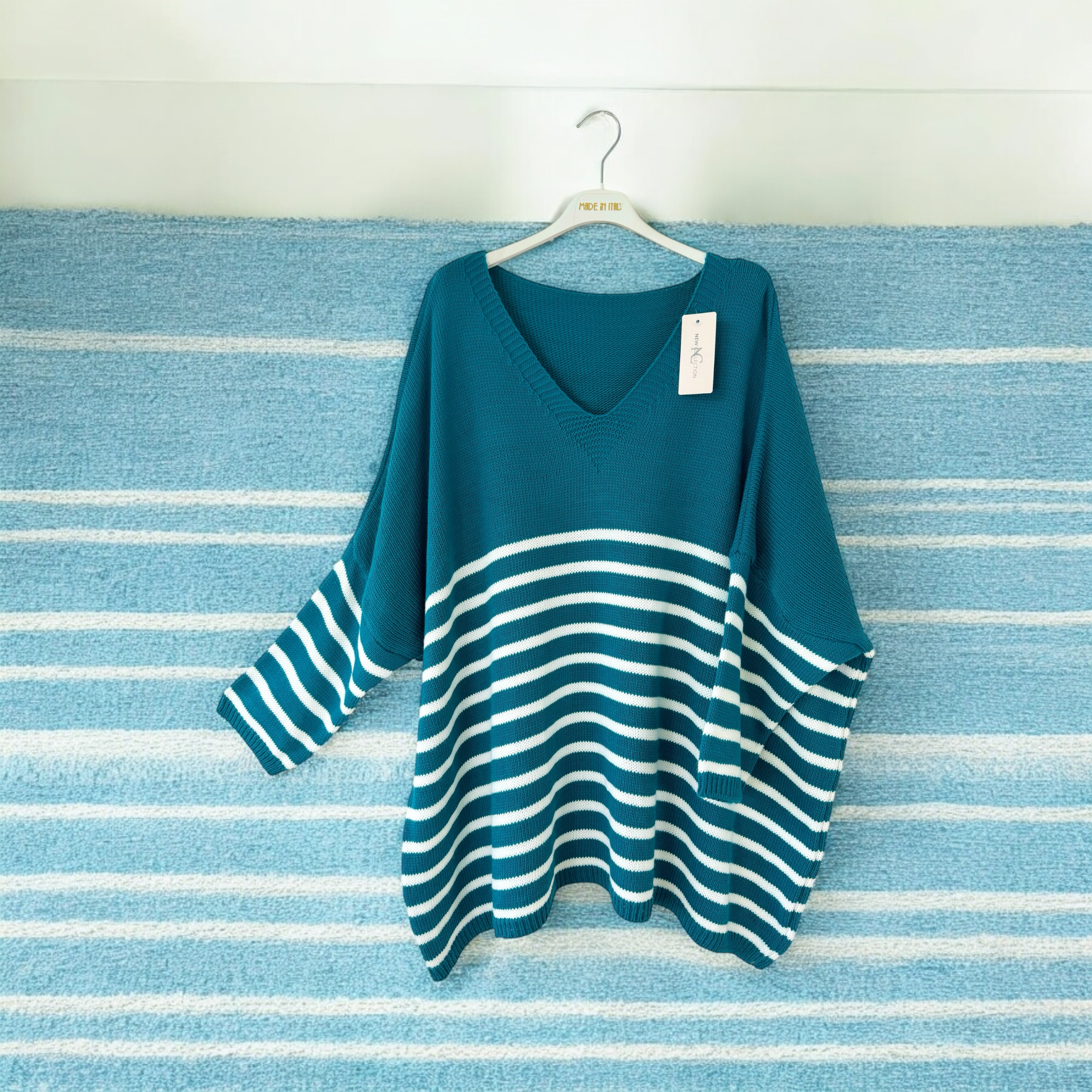 Striped Diana Cosy Knit Jumper AW24