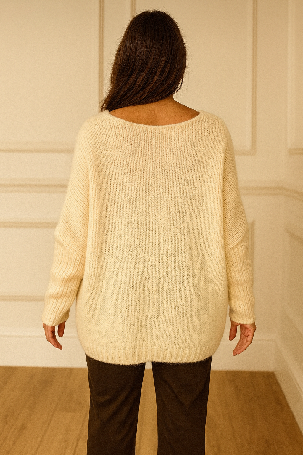Gold Star Floressi Premium Knit Jumper - Cream