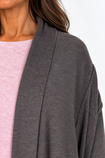Soft Knit Tropez Cardigan - Chocolate