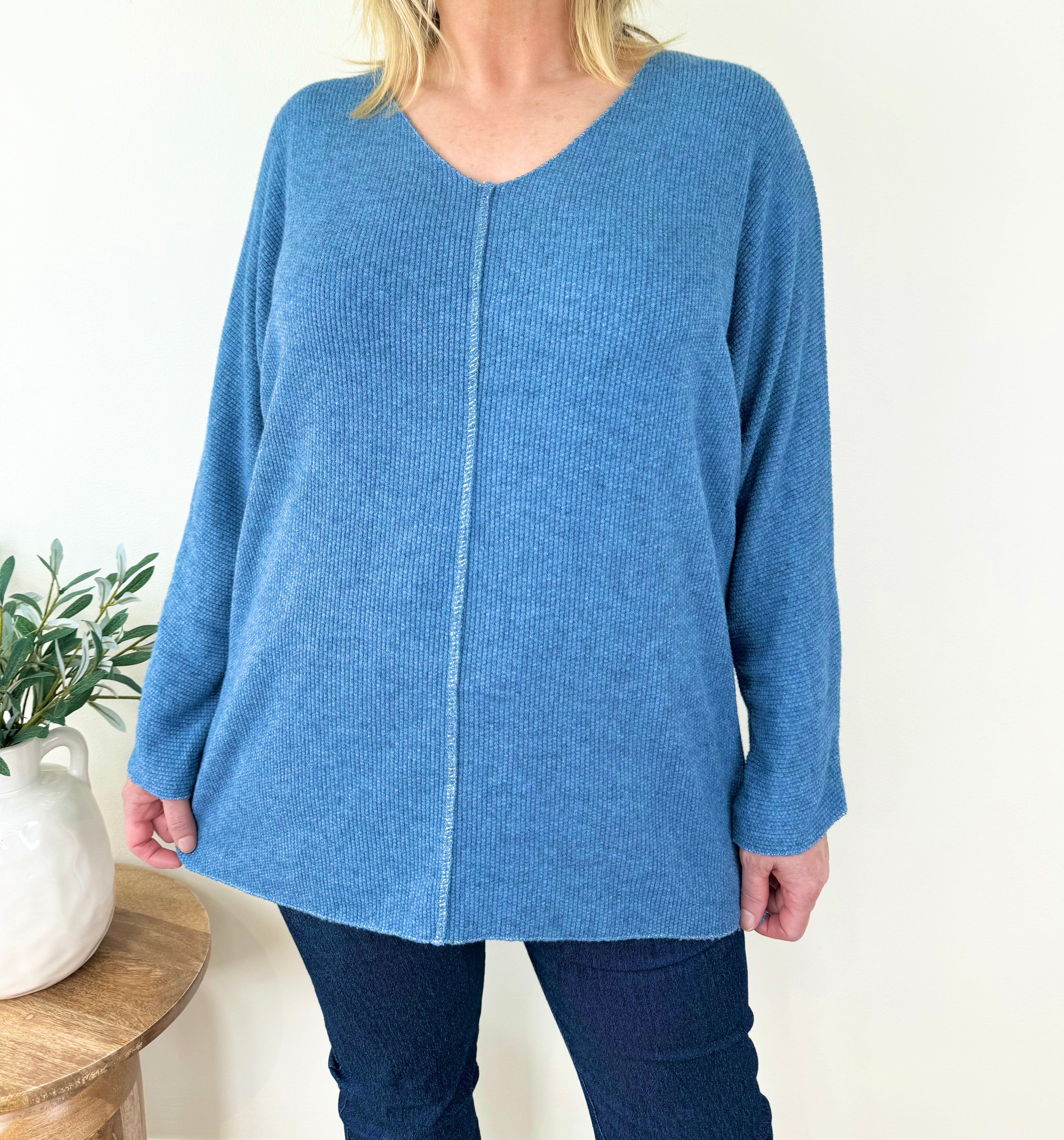 Sparkle Stitch Fine Knit Izzy Top AW24