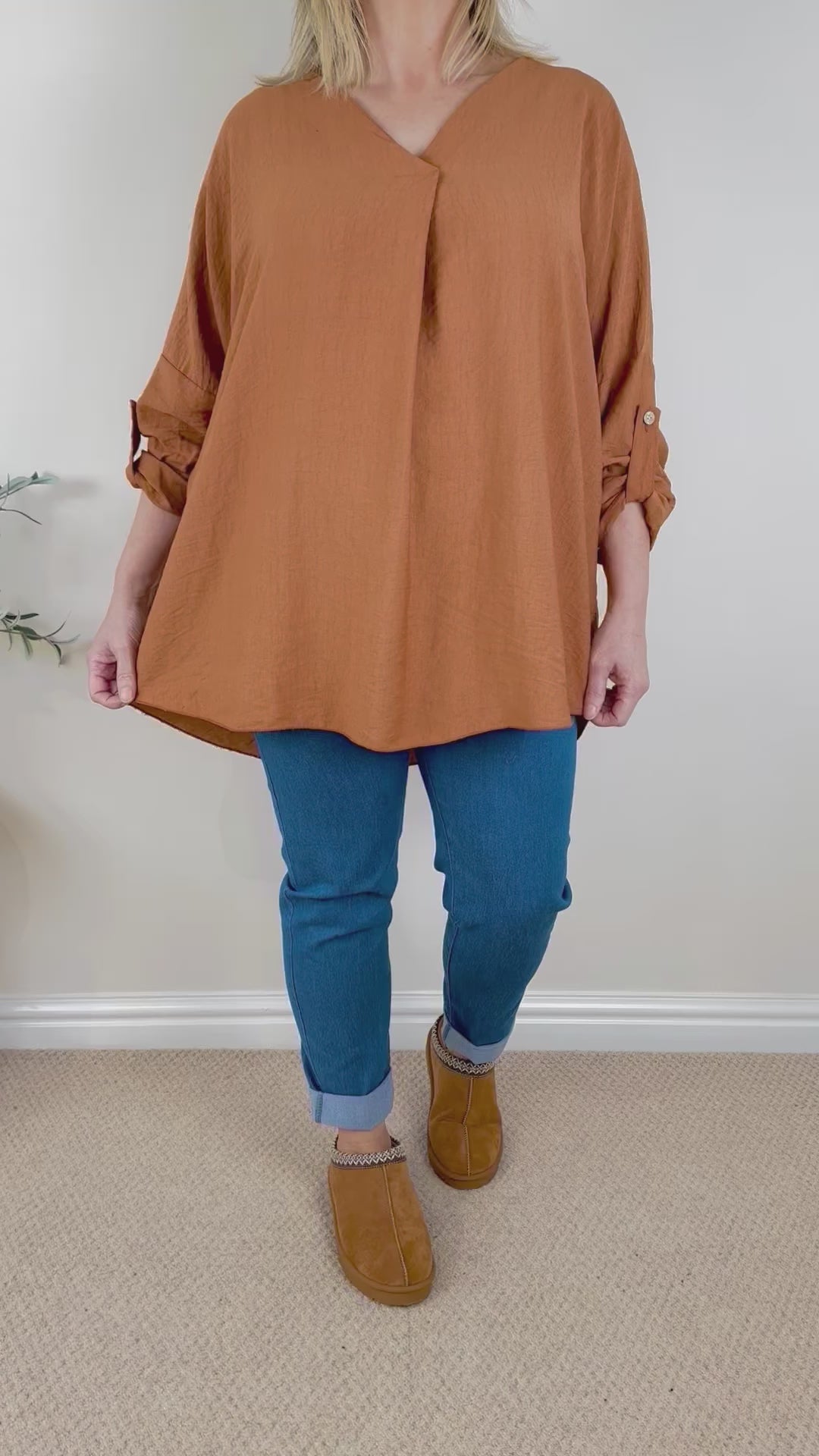 Button Sleeve Alexi Top AW24